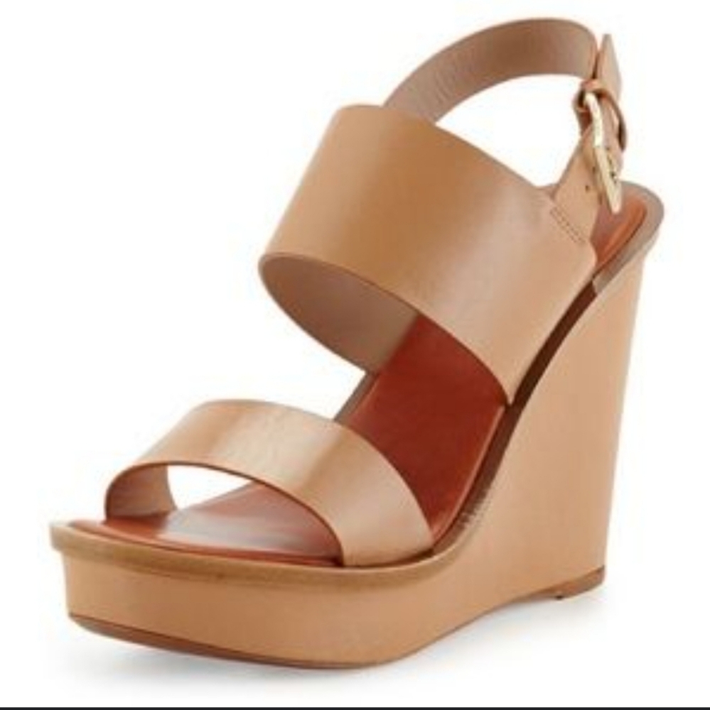 Tory Burch LEXINGTON Leather Wedge Sandal